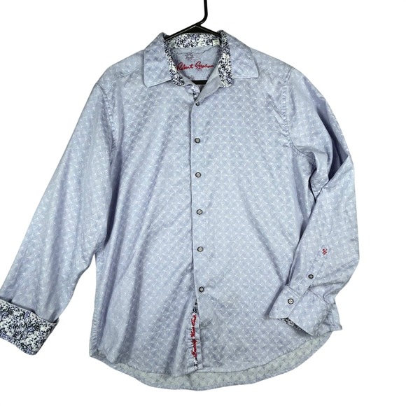 Robert Graham Other - Robert Graham Mens Large Button Up Shirt Patterned Long Sleeve Casual flip cuff